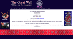 Desktop Screenshot of gwrestaurant.com